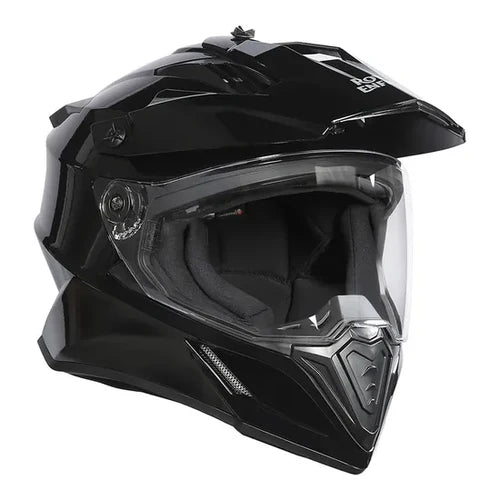 ROYAL ENFIELD OFF ROADING DUAL SPORT HELMET GLOSS BLACK