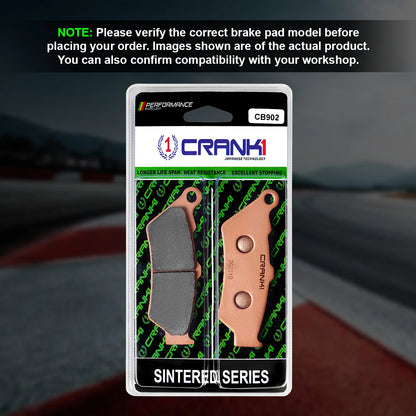 ROYAL ENFIELD SCRAM 440 - CB902 - FRONT BRAKE PAD - SINTERED