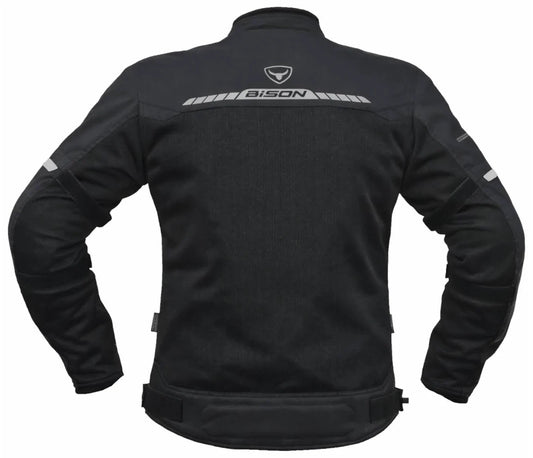 Bison ProGear Comet Level 2 Riding Jacket - Black Grey