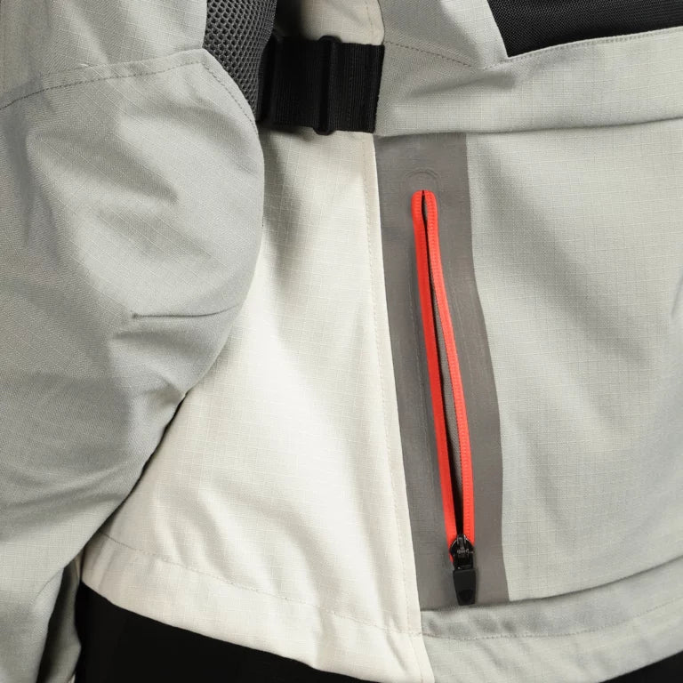 Women Darcha Pro Light Grey Riding Jacket