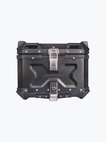 JB RACING TOP CASE 45L BLACK PREMIUM WITH BACK REST PAD