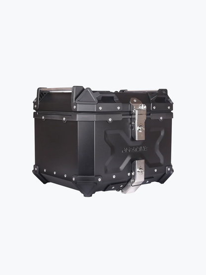JB RACING TOP CASE 45L BLACK PREMIUM WITH BACK REST PAD