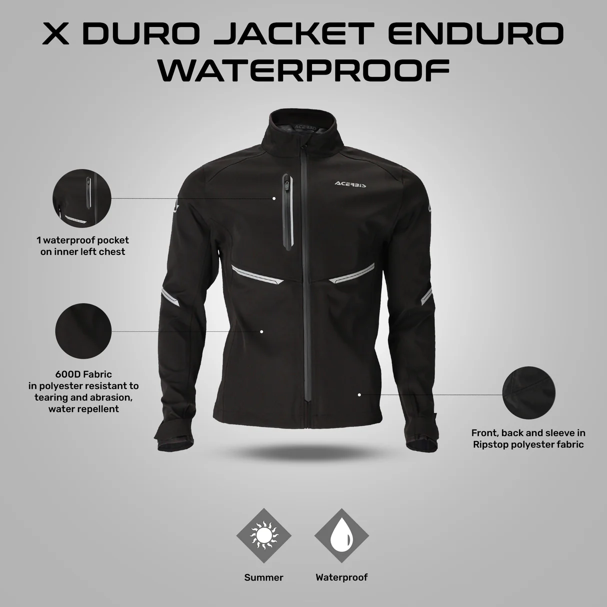 Acerbis X-DURO JACKET ENDURO WATER PROOF