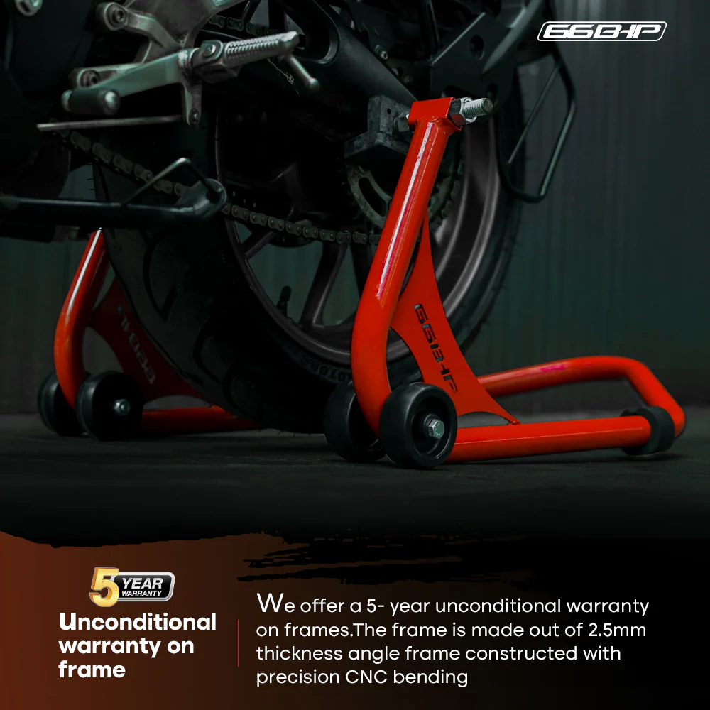 66BHP Universal Motorcycle Paddock Stand