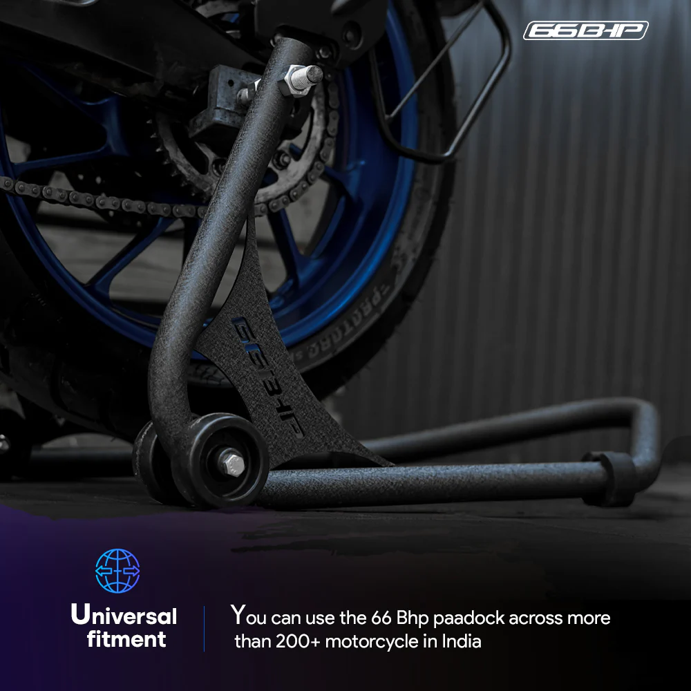 66BHP Universal Motorcycle Paddock Stand