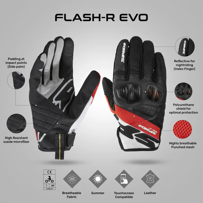 Spidi Flash R Evo Gloves