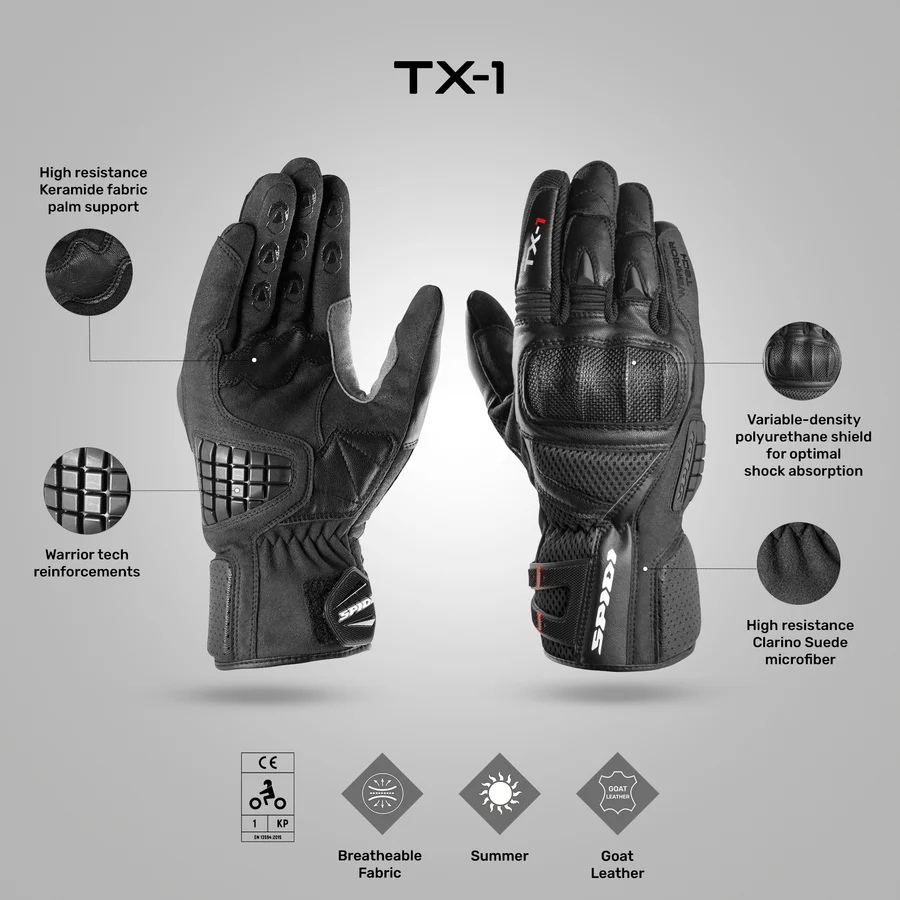 Spidi TX-1 Gloves