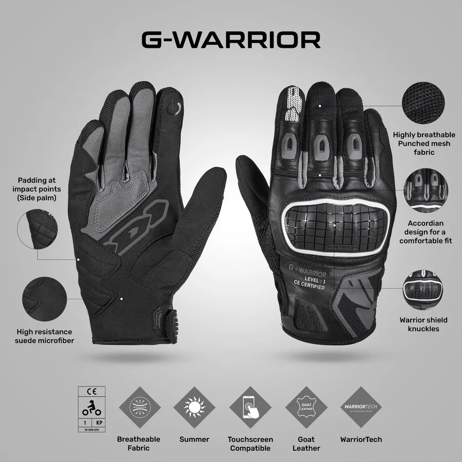 Spidi G-Warrior Gloves