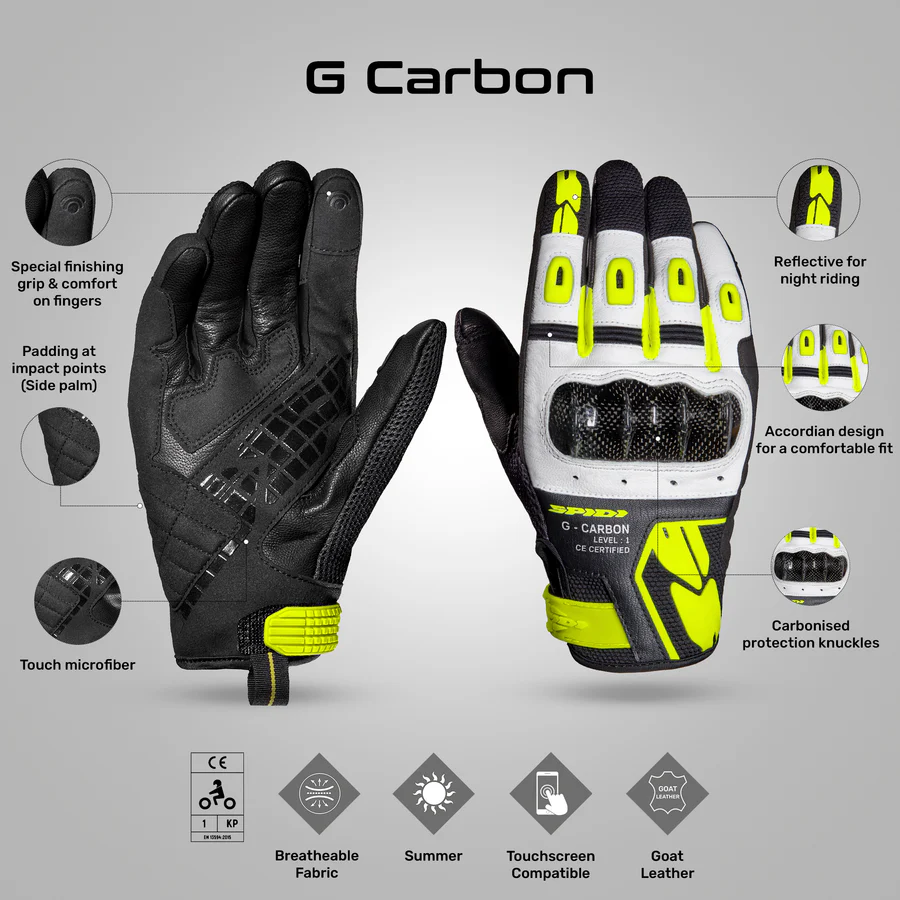 Spidi G Carbon Gloves
