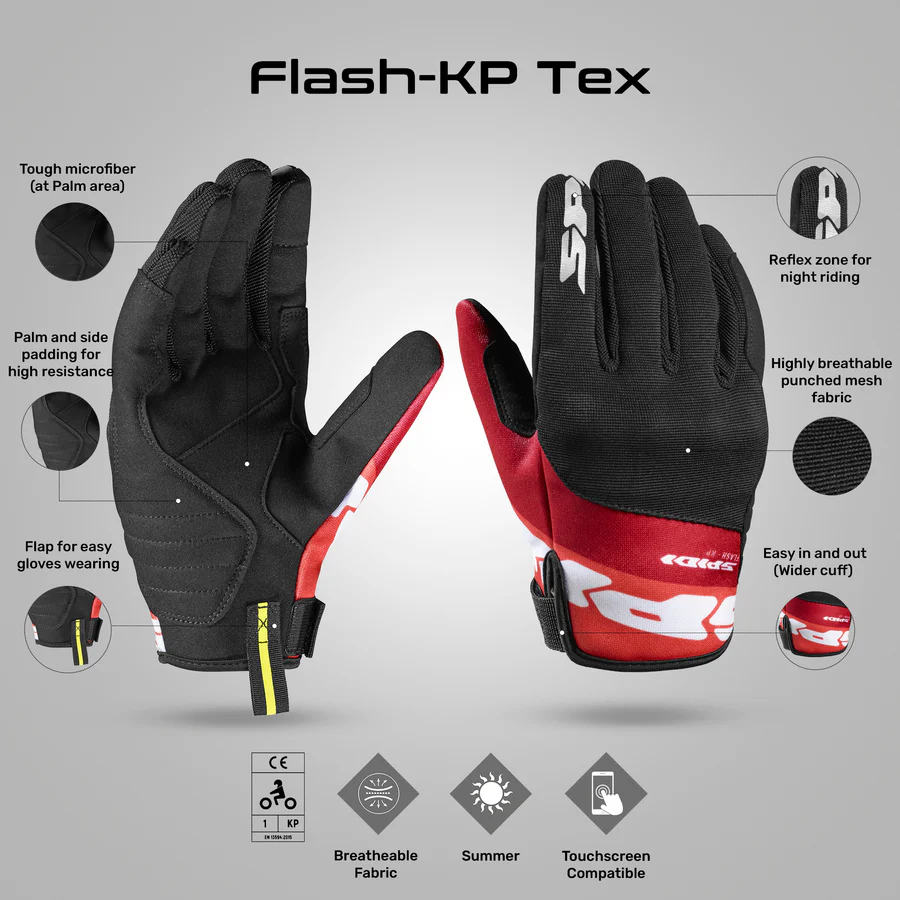 Spidi FLASH-KP Gloves