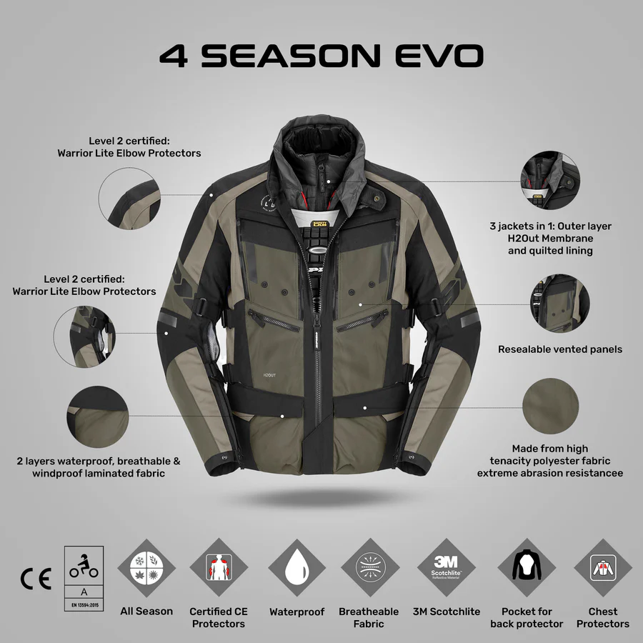 SPIDI 4 SEASON EVO JACKET