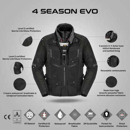 SPIDI 4 SEASON EVO JACKET
