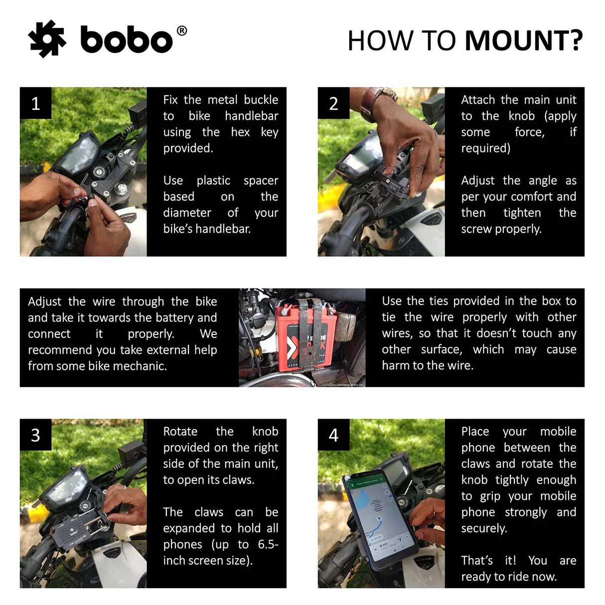 BOBO BM2 - Aluminium With 2.5A Charger