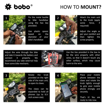 BOBO BM2 - Aluminium With 2.5A Charger