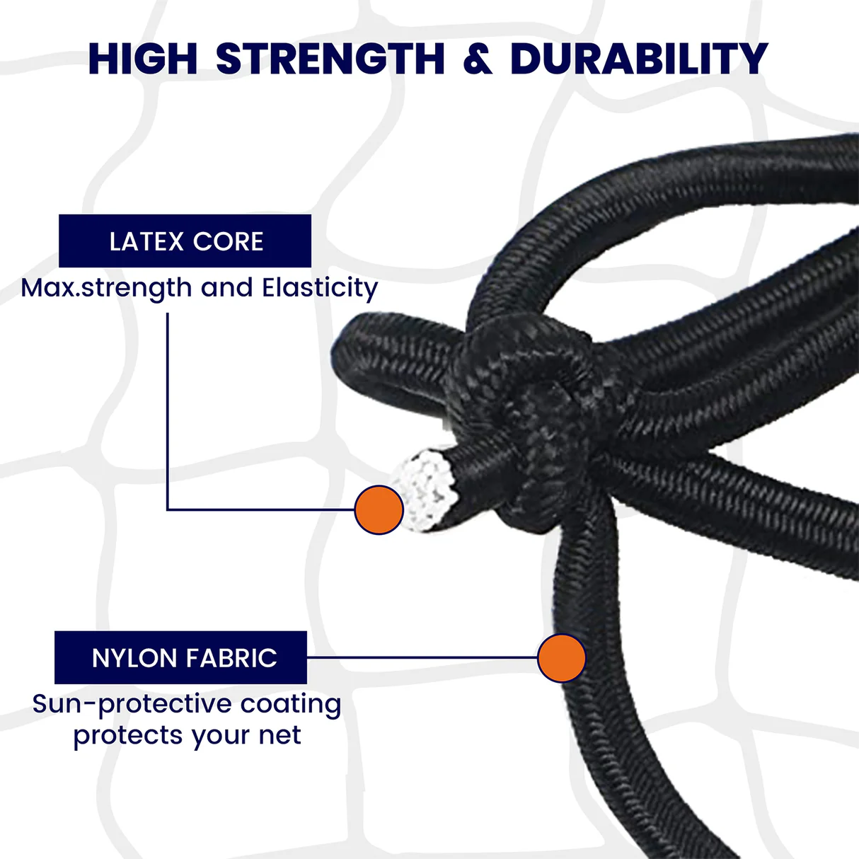 GrandPitStop Bungy Cord - Set of 15