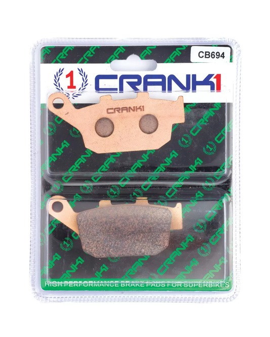 Brake Pads Rear Honda CBR 650F 2014 onwards-CB694-CRANK1