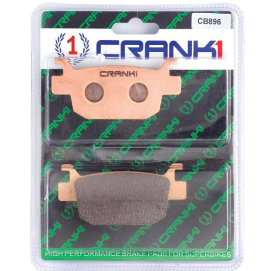 CRANK1 Brake Pads Rear Benelli TRK 502 â€“ 2017 Onwards-CB896