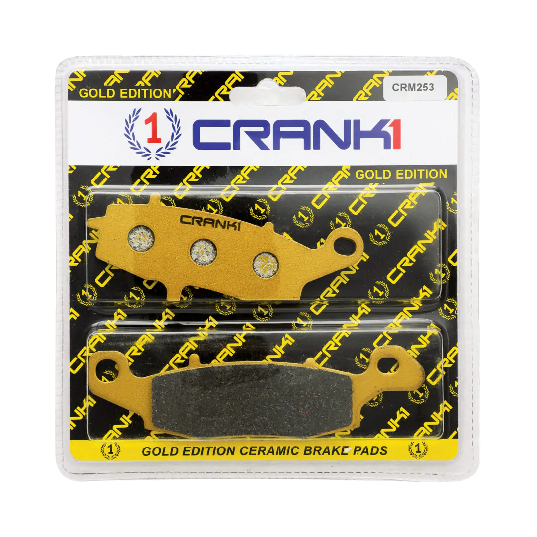 BRAKE PAD FOR FRONT RIGHT KAWASKI NINJA 650-2006 TO 2016-CRM253-CRANK1