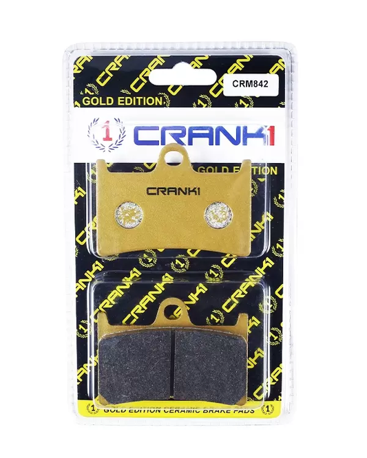 BRAKE PAD FOR FRONT YAMAHA R6 -2004-2018-CRM842-CRANK1