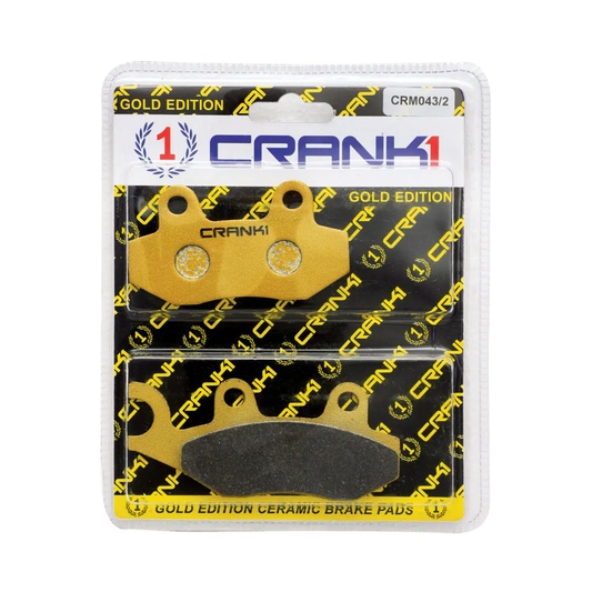 BRAKE PAD FOR REAR TIRUPMH STREET TWIN (BREMBO)-CRM043/2-CRANK1