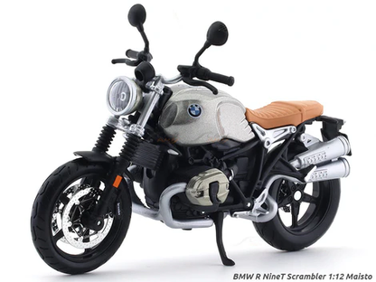 BMW R NineT Scrambler 1:12 Maisto Licensed Scale Model bike collectible