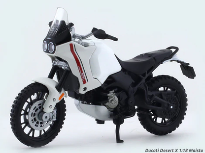 Ducati Desert X 1:18 Maisto licensed diecast scale Model bike collectible