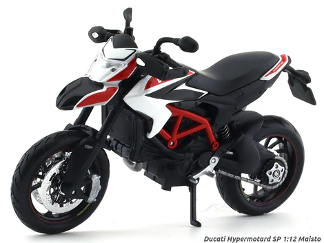 Ducati Hypermotard SP 1:12 Maisto licensed Scale Model bike collectible