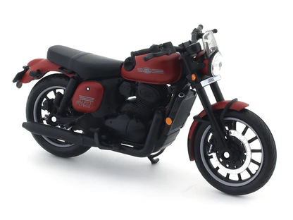 Jawa 42 red 1:18 Maisto licensed diecast scale model bike collectible