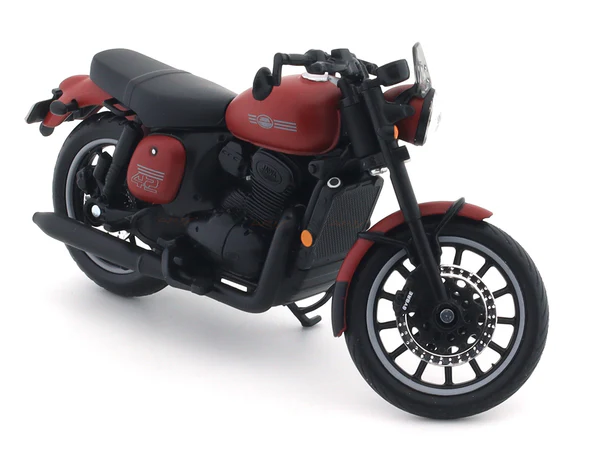 Jawa 42 red 1:18 Maisto licensed diecast scale model bike collectible