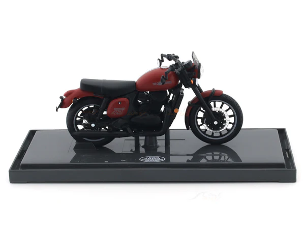 Jawa 42 red 1:18 Maisto licensed diecast scale model bike collectible