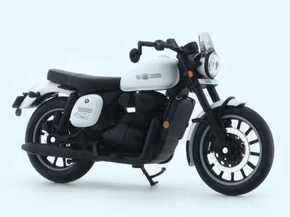 Jawa 42 White 1:18 Maisto licensed diecast scale model bike collectible