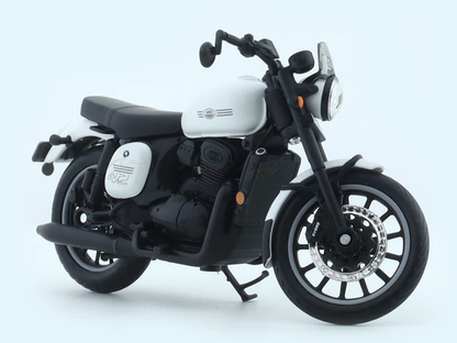 Jawa 42 White 1:18 Maisto licensed diecast scale model bike collectible