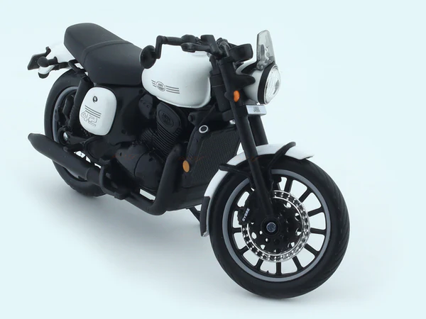 Jawa 42 White 1:18 Maisto licensed diecast scale model bike collectible
