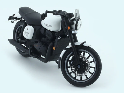 Jawa 42 White 1:18 Maisto licensed diecast scale model bike collectible