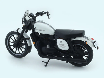 Jawa 42 White 1:18 Maisto licensed diecast scale model bike collectible