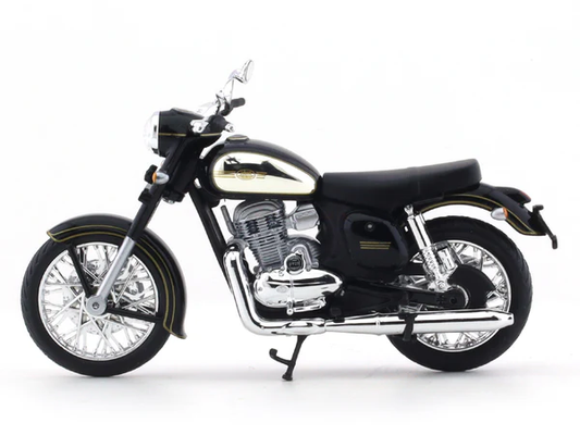 Jawa Classic black 1:18 Maisto diecast scale Model bike collectible