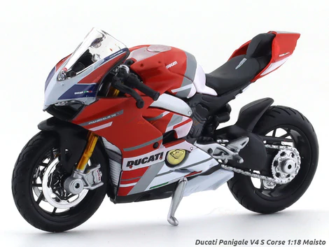 Ducati Panigale V4 S Corse 1:18 Maisto Scale Model bike collectible