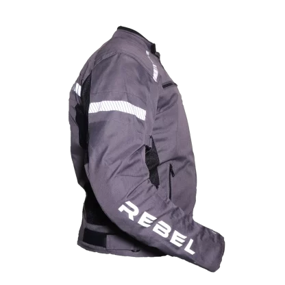Lone Ranger Rebel Biker Jacket Grey
