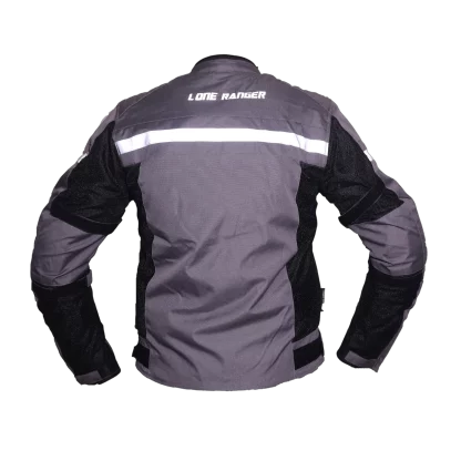 Lone Ranger Rebel Biker Jacket Grey