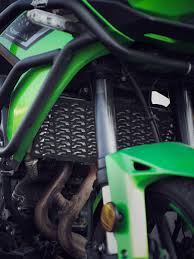 Kawasaki Versys650 Radiator Grill Black