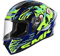 Stellar Skull Gloss Black Blue Yellow (GL542)