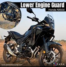 Lower Engine Guard for Honda NX500 (Black)