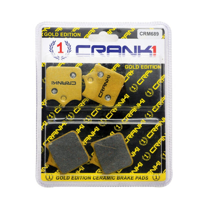 Ceramic Brake Pads For Benelli TRK 502 (2017 Onwards) - Front - CRM689 - 2 Sets