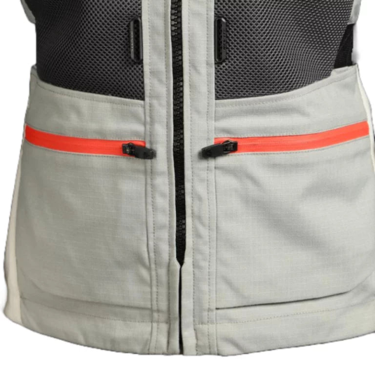 Women Darcha Pro Light Grey Riding Jacket