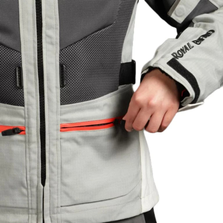 Women Darcha Pro Light Grey Riding Jacket