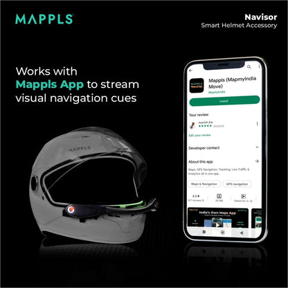 MAPPLS NAVISOR SMART HELMET KIT
