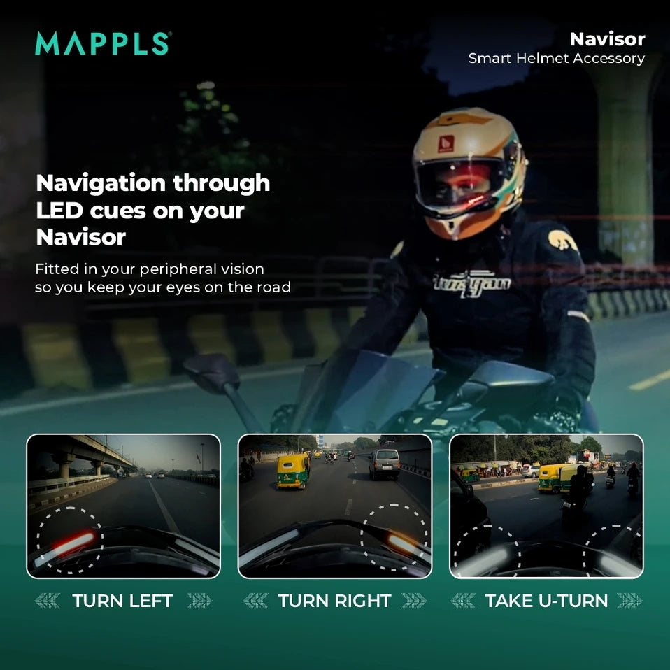 MAPPLS NAVISOR SMART HELMET KIT