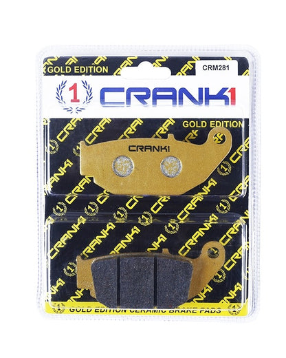 Ceramic Brake Pads For Hero X Pulse Rally - Rear - CRM281