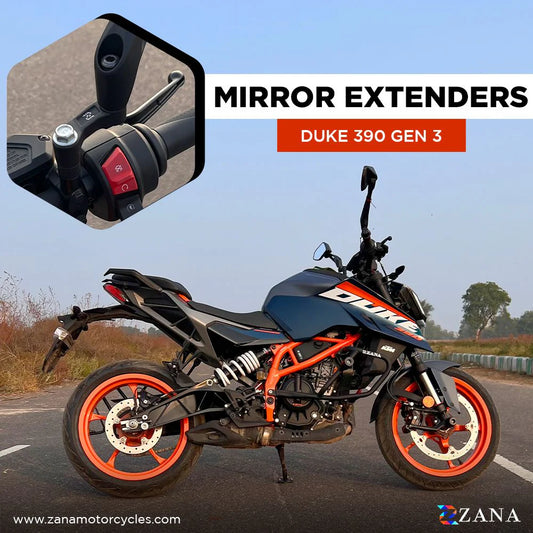 ZANA Mirror Extender for KTM DUKE GEN 3