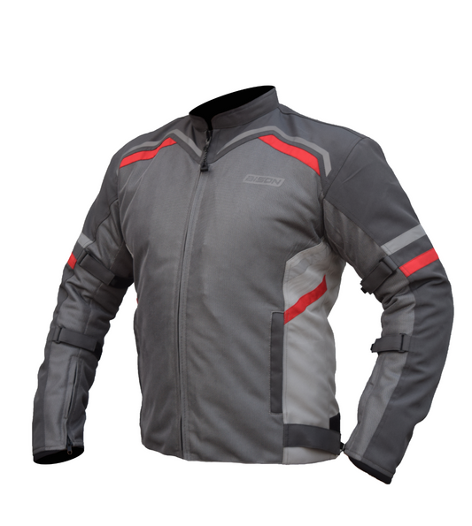 RAPTOR V.2 – GREY RED JACKET